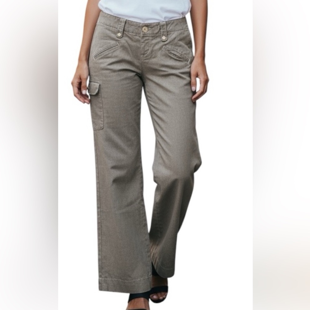 James Perse Women's Tan Wide Leg Pants